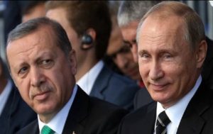 Turkey President visits Russia